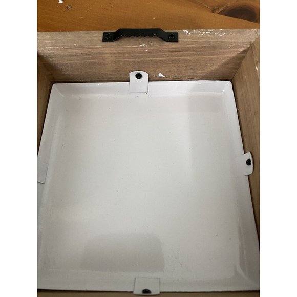 GRATEFUL Farmhouse 5.5” Metal Enamel Wood Sign Decor - Picture 5 of 6